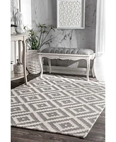 nuLoom Harmony Contemporary Kellee 7'6" x 9'6" Area Rug