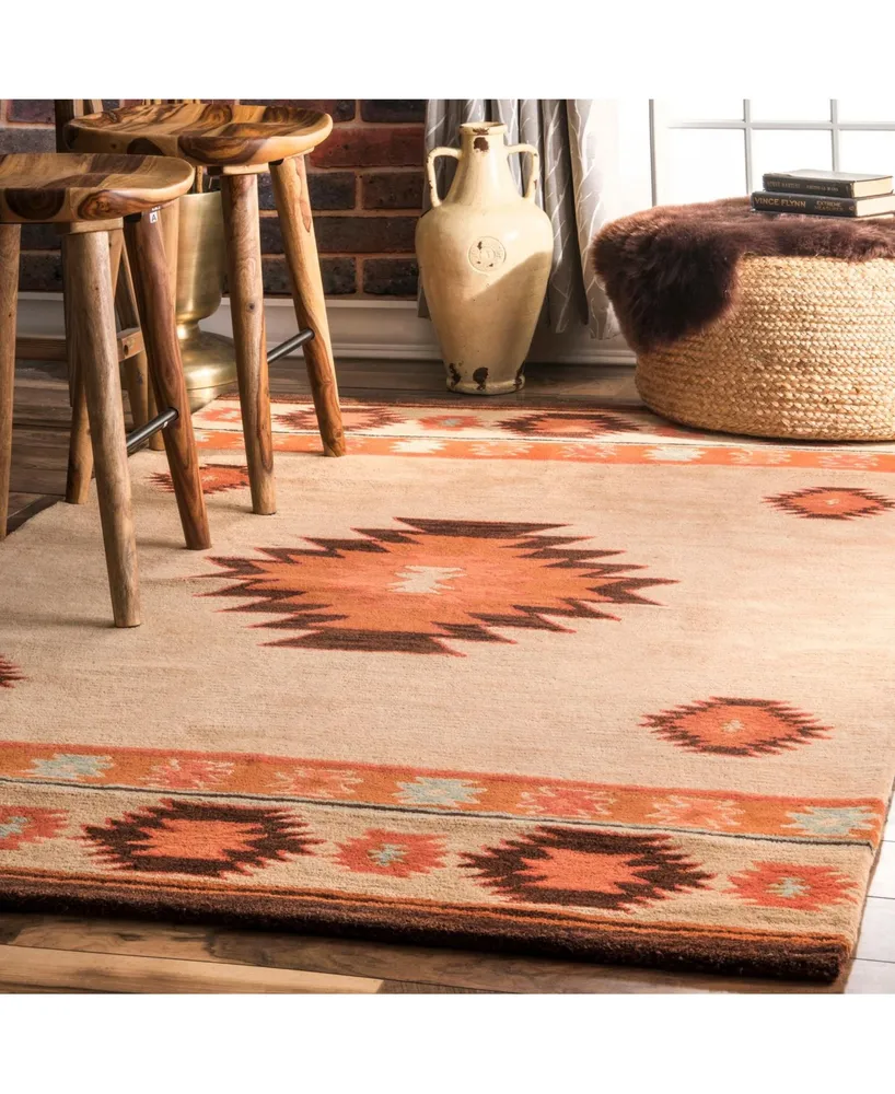 nuLoom Florence Shyla Abstract 8'6" x 11'6" Area Rug