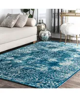 nuLoom Norbul Vintage-Inspired Floral Lacy 4' x 6' Area Rug