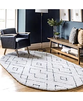 nuLoom Kazbar Lauren Lattice 5' x 8' Area Rug