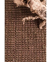 nuLoom Natura Collection Chunky Loop 5' x 7'6" Area Rug