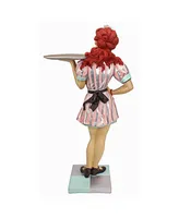 Design Toscano Retro Rosie Diner Dame Serving Table Statue