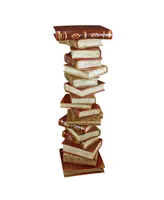 Design Toscano Power of Books Sculptural Pedestal Column