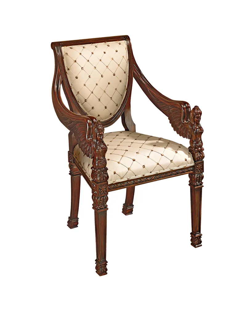 Design Toscano St. Gabriel Neoclassical Armchair