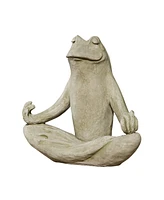 Campania International Totally Zen Frog Garden Statue