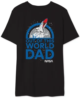 Out Of This World Dad Nasa Men's Graphic T-Shirt