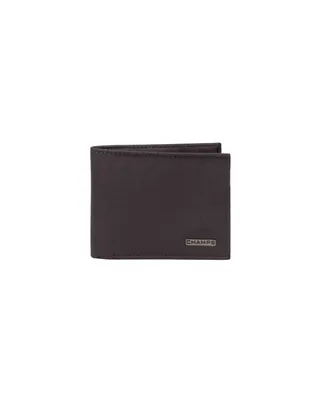 Men's Champs Leather Rfid Center-Wing Wallet Gift Box