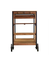 Southern Enterprises Briallen Outdoor Bar Cart