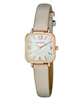 Laura Ashley Women's Polyurethane Strap Watch 24mm