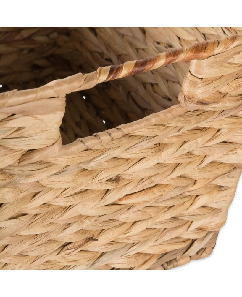 Design Imports Water Hyacinth Basket Set of