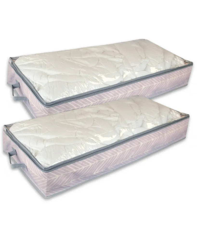 Design Imports Chevron Soft Storage Set of 2