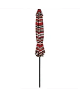 9-Foot Patio Umbrella with Push Button Tilt and Crank