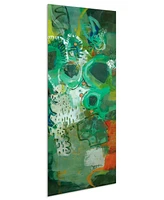 Empire Art Direct Lolly I Frameless Free Floating Tempered Art Glass Abstract Wall Art by Ead Art Coop