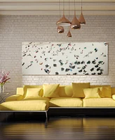 Empire Art Direct Beach Day Frameless Free Floating Tempered Glass Panel Graphic Wall Art, 24" x 63" x 0.2"