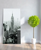Empire Art Direct Empire Frameless Free Floating Tempered Art Glass Wall Art by Ead Art Coop, 72" x 36" x 0.2"
