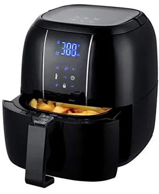 Ovente Air Fryer with 3.2 Quarts Frying Basket and Display Touch Sensor