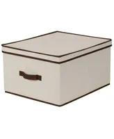 Household Essentials Large Canvas Storage Box