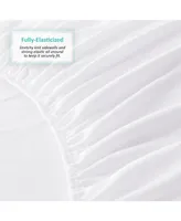 Nestl Bedding Cotton Terry California King Hypoallergenic Waterproof Mattress Protector