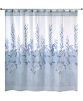 Avanti Caicos Sea Turtles Printed Shower Curtain, 72" x 72"