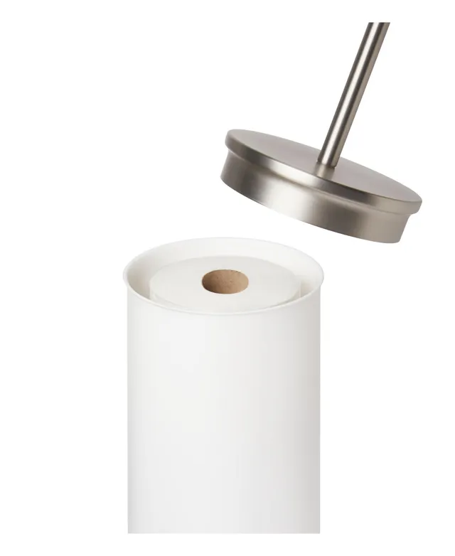 Umbra Cappa Toilet Paper Holder & Reserve, Nickel