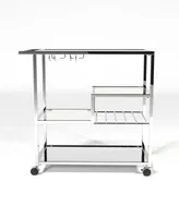 Kendra Metal Mobile Serving Cart