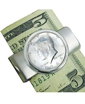 Men's American Coin Treasures 1964 First-Year-Of-Issue Silver Jfk Half Dollar Coin Money Clip