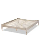 Furniture Laure French Bohemian King Size Bed Frame