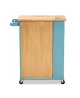 Furniture Liona Modern and Contemporary Kitchen Storage Cart