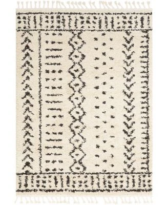 Livabliss Berber Shag Bbe 2311 Charcoal Area Rug
