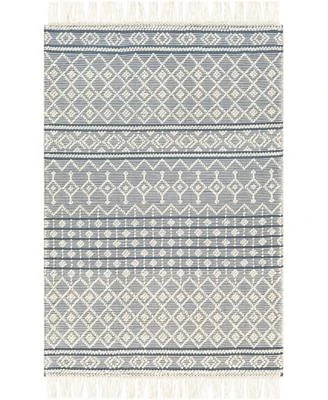 Closeout Surya Farmhouse Tassels Fts 2304 Denim Rug