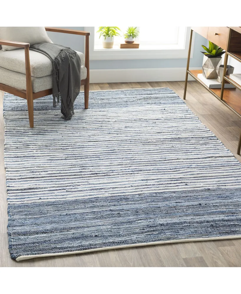 Surya Denim Dnm-1001 Azure 8' x 8' Square Area Rug