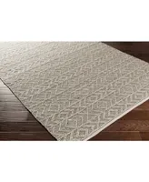 Surya Ingrid Ing-2000 Black 3' x 12' Runner Area Rug