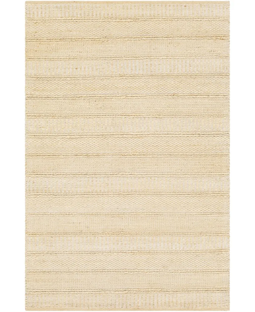 Surya Aria Iaa-1001 White 5' x 8' Area Rug