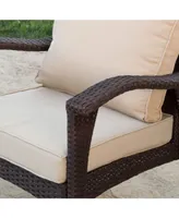 Noble House Bradley Outdoor Armchair with Cushions