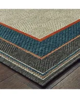 Oriental Weavers Latitude 8021l Gray Area Rug