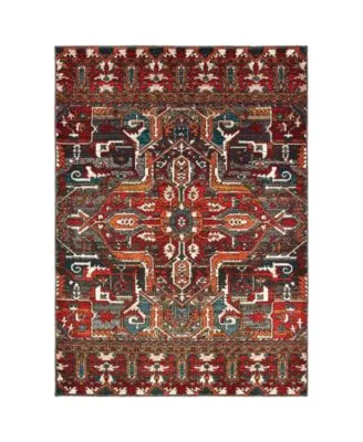 Oriental Weavers Sedona 9575a Red Rug