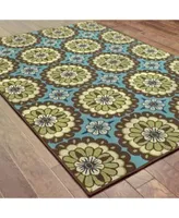 Jhb Design Bella Bel10 Blue Rug