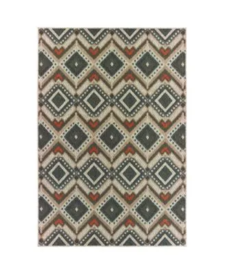 Oriental Weavers Latitude 002x3 Gray Rug