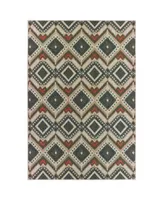 Oriental Weavers Latitude 002x3 Gray Rug