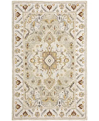 Jhb Design Garden GAR03 Ivory 5' x 8' Area Rug