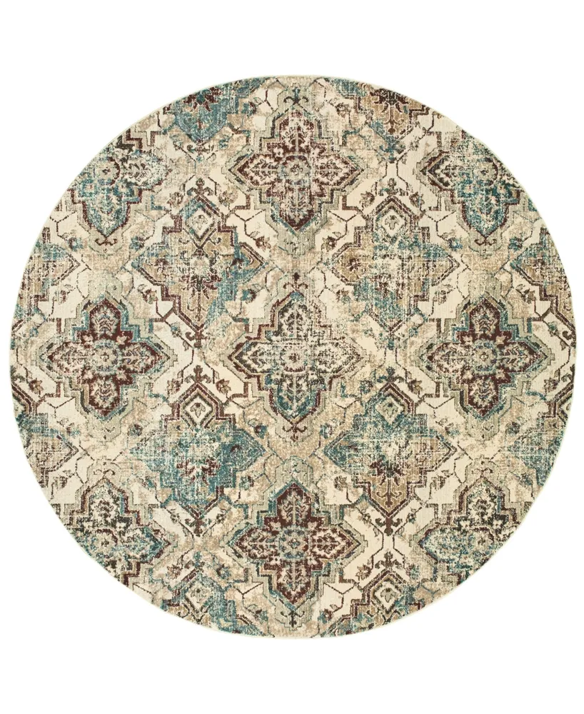 Jhb Design Gotham GOT03 Ivory 7'10" Round Rug