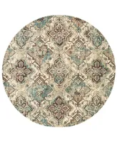 Jhb Design Gotham GOT03 Ivory 7'10" Round Rug