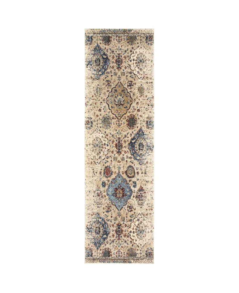 Jhb Design Gotham GOT02 2'3" x 7'6" Runner Rug