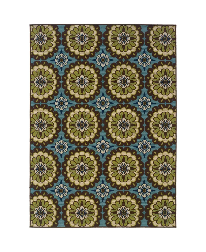 Jhb Design Bella BEL10 5'3" x 7'6" Outdoor Area Rug