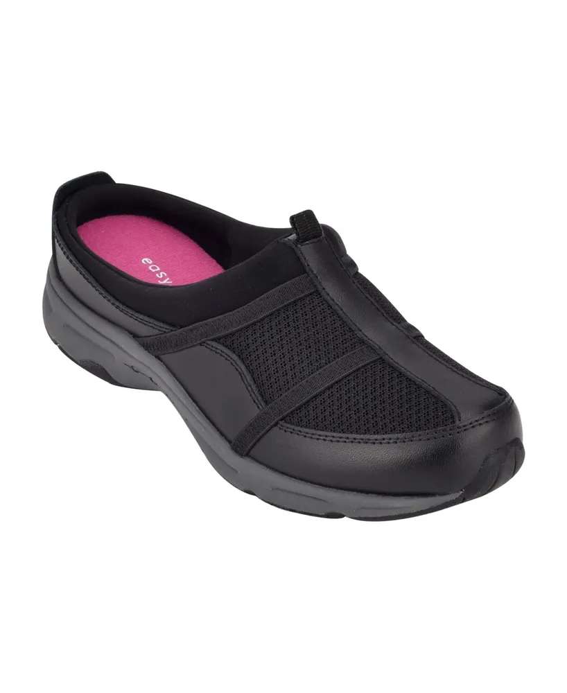 Easy Spirit Women's Argyle Slip-on Casual Walking Clogs