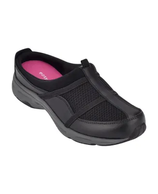 Easy Spirit Women's Argyle Slip-on Casual Walking Clogs