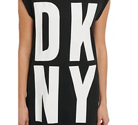 Dkny High-Low Logo Tunic