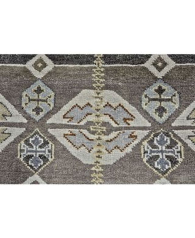 Simply Woven Roselyn R6130 Slate Area Rug