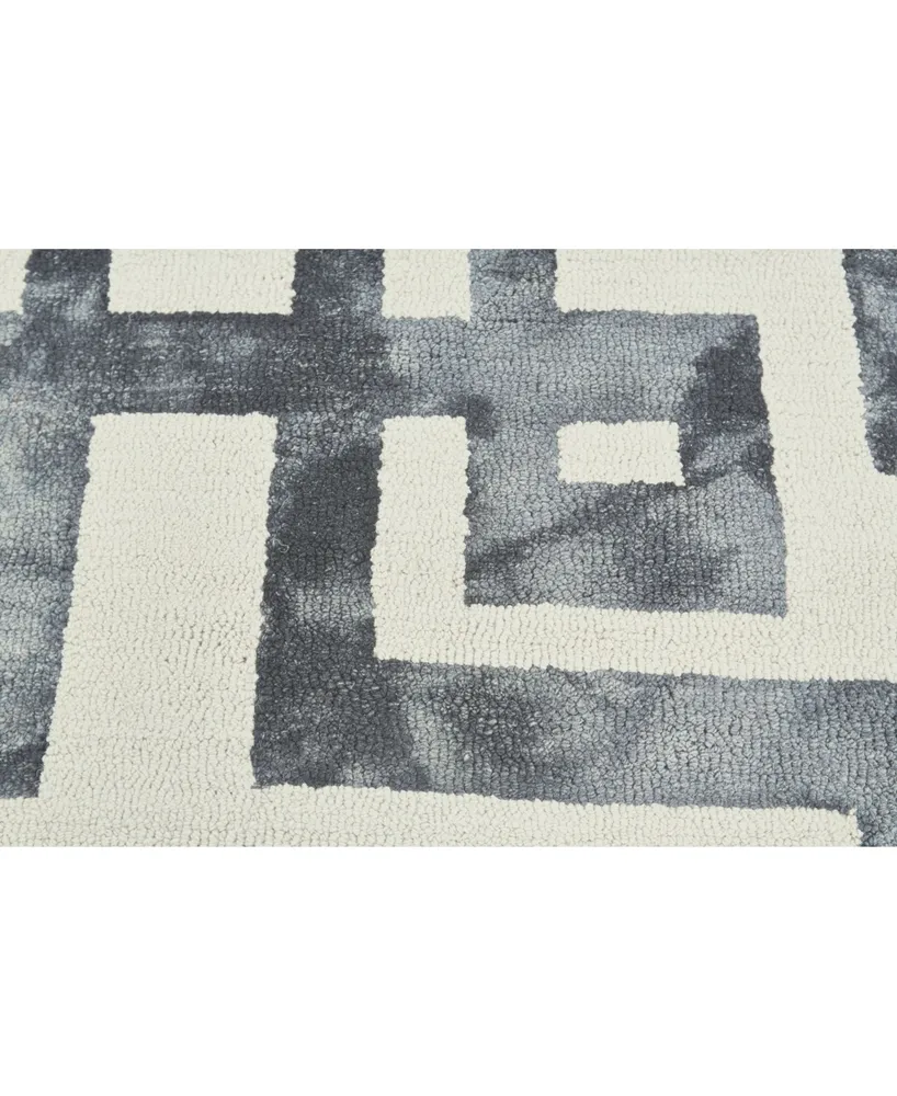 Feizy Lorrain R8568 Slate 8' x 11' Area Rug