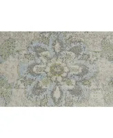 Feizy Katari R3375 Beige 2'10" x 7'10" Runner Rug